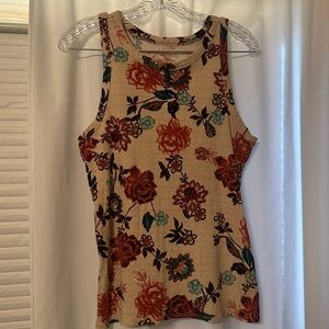 Floral Tank Top - Multicolor
